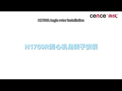 Installation et retrait du rotor de la centrifugeuse réfrigérée H1750R