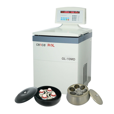 Puissance à grande vitesse de la centrifugeuse GL-10MD 5.5kW de banque du sang pour l'analyse de laboratoire