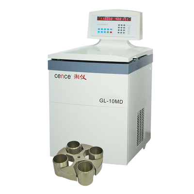 Centrifugeuse GL-10MD de grande capacité pour des rotors de la séparation 6x1000ml 500ml 250ml 4x1000ml de sang