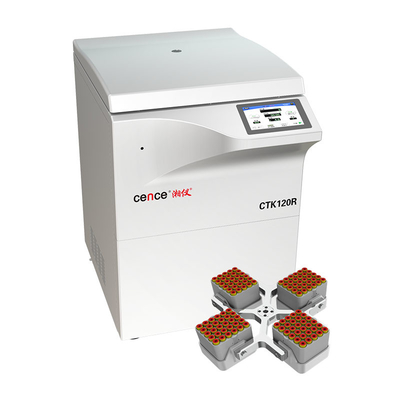 La banque du sang de Cence centrifugent CTK120R de exposition automatique à vitesse réduite pour 120 Vacutainers