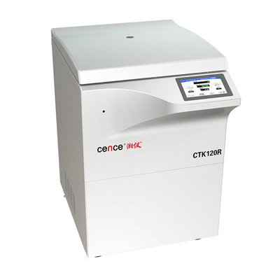 Machine réfrigérée de exposition automatique à vitesse réduite CTK120R 4000rpm de centrifugeuse