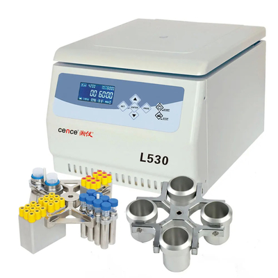 Centrifugeuse de laboratoire L530 Centrifugeuse sanguine à basse vitesse avec rotor pivotant