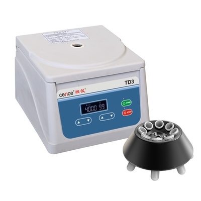 Cence TD3 Centrifugeuse basse vitesse 4000 tours par minute 1980xg 8x15ml