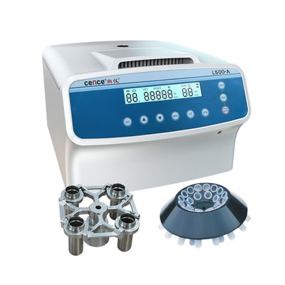 Cence L500-A Centrifuge à basse vitesse 5000 tr/min 19KG Appareil de laboratoire