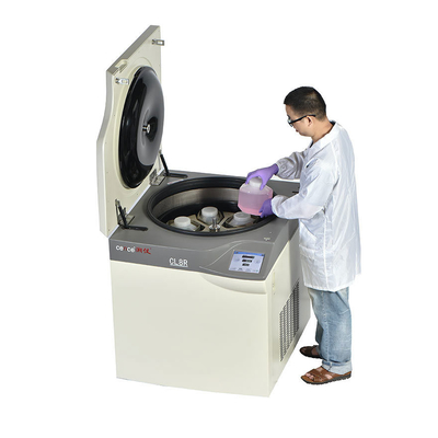 Plancher de centrifugeuse de banque du sang du rotor CL8R de fibre de carbone tenant 8x2200ml 6x1000ml