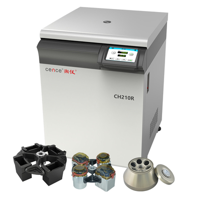 Machine réfrigérée CH210R 21000rpm 6x100ml de centrifugeuse de grande capacité de rotor d'oscillation