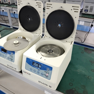 Cence Microcentrifuge H1650-W avec 12 plats 24 plaque le rotor de capillaires