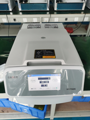Cence machine à centrifugeuse réfrigérée H1750R centrifugeuse à grande vitesse avec rotor d'angle swing rotor capillaire rotor disponible