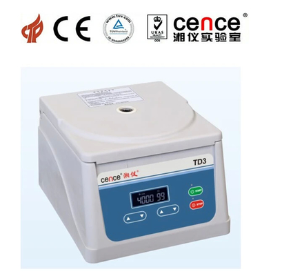 Centrifugeuse à basse vitesse de table TD3 1980xg Max RCF 100W