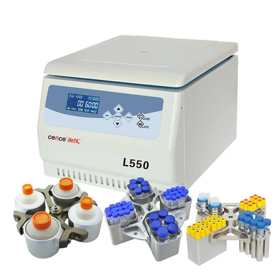 L550 Laboratoire de médecine clinique Centrifugeuse de table à basse vitesse Grande capacité
