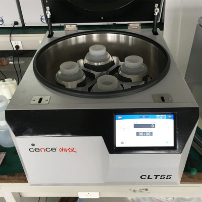 CLT55 Centrifugeuse de laboratoire médical sur banc Centrifugeuse clinique avec rotor de panier