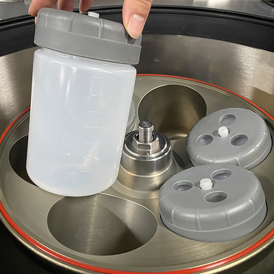 Bouteilles centrifugeuses à grande vitesse 1000 ml PPCO couvercle à vis pour un traitement précis des échantillons