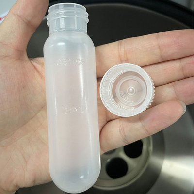 PP PPCO tube de centrifugeuse de matériau avec bouchon d'étanchéité 50 ml tube à grande vitesse max RCF 50000xg
