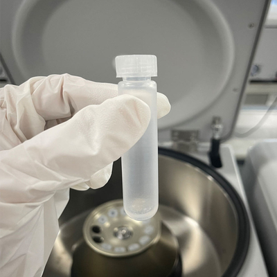 fournitures médicales à grande vitesse tube d'essai à fond rond de 10 ml avec matériel PPCO et bouchon