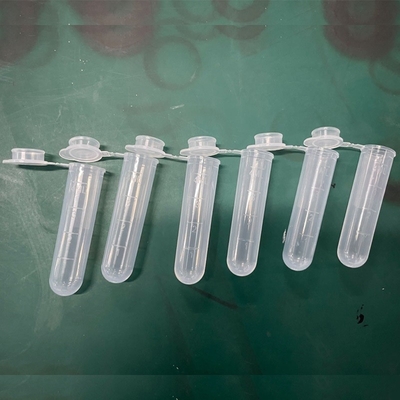 Tubes de prélèvement sanguin à grande vitesse 5 ml de tube à essai en PP avec fond rond et plafond max RCF 50000xg