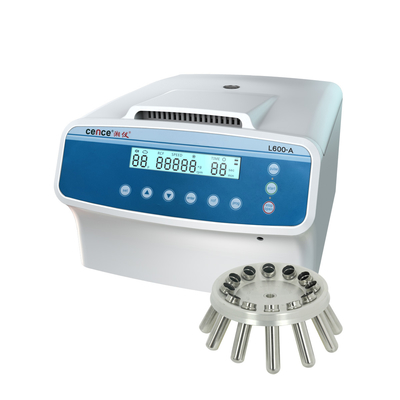 Cence L600-A Centrifugeuse à basse vitesse 6000 tours par minute 12x15 ml Rotor d'angle