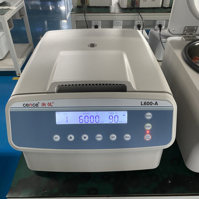 Cence L600-A Centrifugeuse à basse vitesse 6000 tours par minute 12x15 ml Rotor d'angle