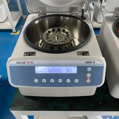 Cence L600-A Centrifugeuse à basse vitesse 6000 tours par minute 12x15 ml Rotor d'angle