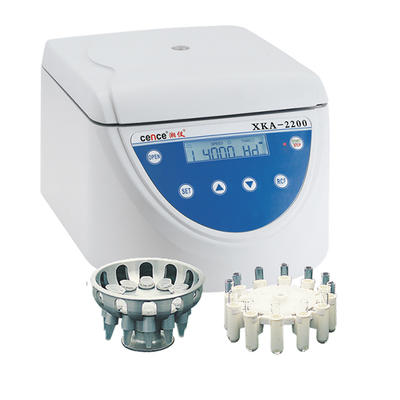 XKA-2200 Centrifuge Basse Vitesse 4500 tr/min 2000xg Laveur de cellules
