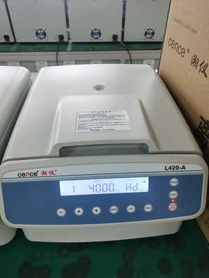 Cence L420-A Centrifugeuse à basse vitesse 4200 tours par minute 2760xg