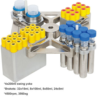 Cence L530R Centrifugeuse à basse vitesse 5300 tours par minute 4030xg en acier inoxydable