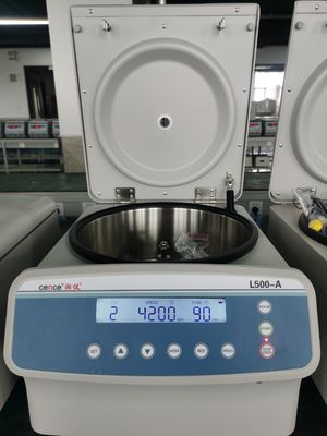 Cence L500-A Centrifuge à basse vitesse 5000 tr/min 19KG Appareil de laboratoire