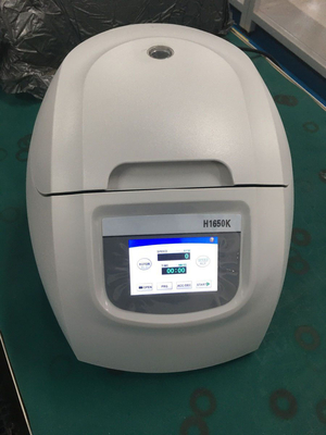 Centrifuge de laboratoire H1650K, 16500 tr/min, vitesse maximale, capacité 12x5ml