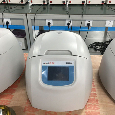 Centrifuge de laboratoire H1650K, 16500 tr/min, vitesse maximale, capacité 12x5ml