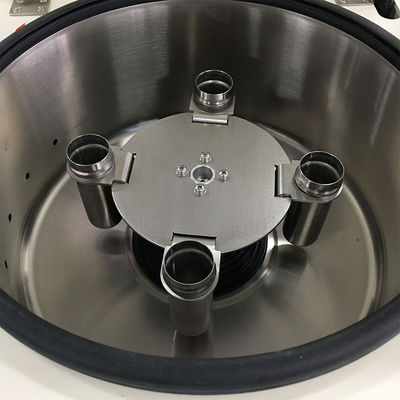 Centrifuge basse vitesse L420 avec contrôle par microprocesseur, écran LCD et rotor en acier inoxydable pour la recherche clinique