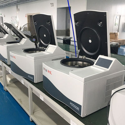 Centrifuge réfrigérée à grande vitesse 25000 tr/min avec FCR de 50560xg et capacité de 6x100ml pour utilisation en laboratoire