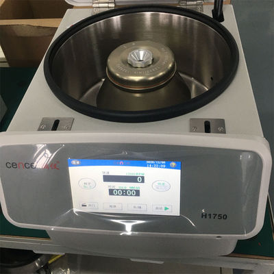Centrifuge PCR à grande vitesse 17500 tr/min 29302xg avec rotor angulaire 6x50ml pour usage en laboratoire