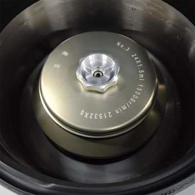 Centrifuge réfrigérée à grande vitesse de paillasse modèle H1650R avec une vitesse maximale de 16500 tr/min et une FCR maximale de 21532xg