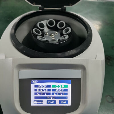 Centrifugeuse CENCE TD4 PRP avec 4000 tr/min, construction en plastique ABS et capacité de rotor de 8x15 ml pour usage en laboratoire