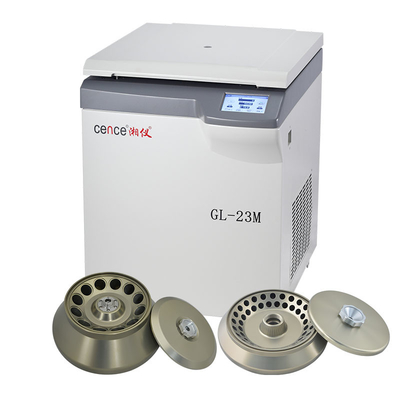 Centrifugeuse GL-23M de laboratoire avec le seau et le 23000rpm Angel Rotor de rotor de l'oscillation 4000rpm