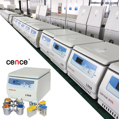 Chine L550 4x500 ml Centrifugeuse de laboratoire à rotor oscillant avec adaptateur différent