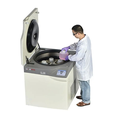 Centrifugeuse réfrigérée de grande capacité CL8R 8x2000ml Rotor pivotant pour la banque de sang