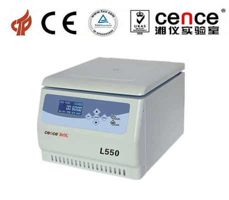 Centrifugeuse médicale à basse vitesse L550 avec contrôle par microprocesseur