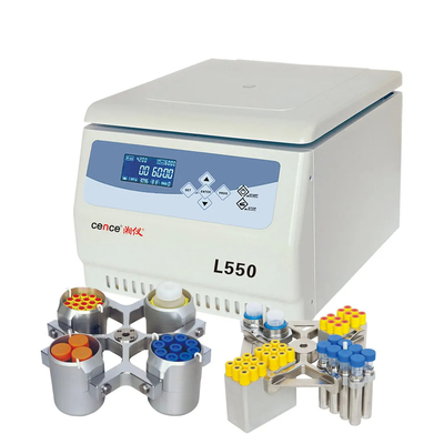 L550 Centrifugeuse de laboratoire à cence de table